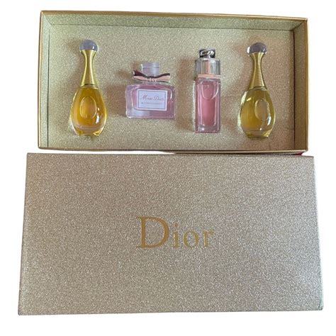 dior sampler set|Dior miniature gift set.